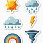 Weather Icons  - Sticker Sheet v2